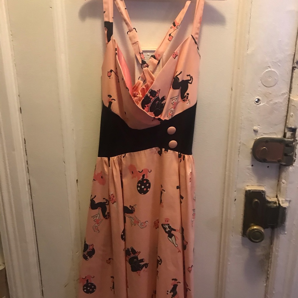 Pinup Couture Zooey Dress - Circus Print
